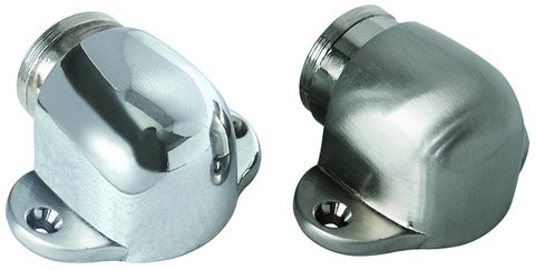 66_276_30-31 Türfeststeller Messing mit gefedertem Magnetlager