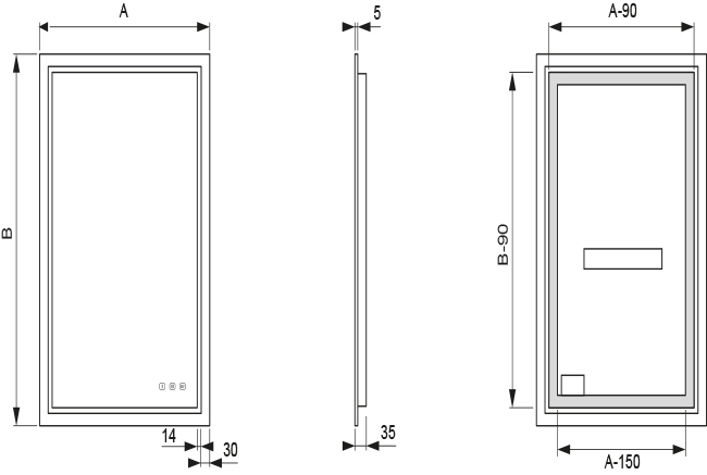 2000219-2000222_Abmessungen Abmessungen