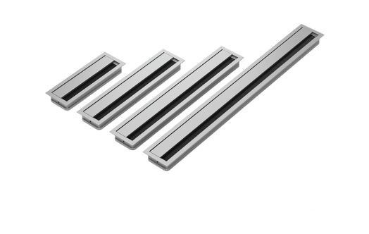 64044882 Kabeldurchlass, Aluminium Optik