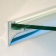 Endkappen (Paar) für Konsolen Aluminium GK, zum Kleben