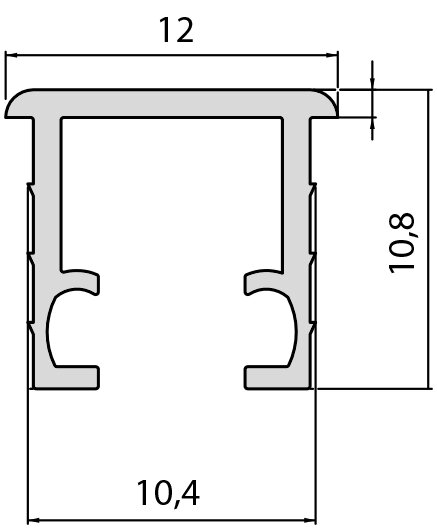 Mec Sky B, Länge 2500mm Mec Sky B, Länge 2500mm