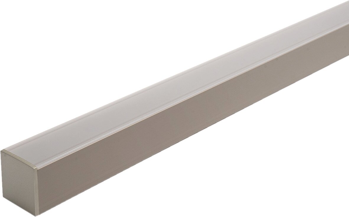 Mec Ice Leuchtenprofil inkl. Abdeckung, Länge 2500mm Mec Ice Leuchtenprofil inkl. Abdeckung, Länge 2500mm