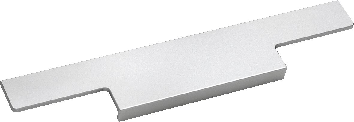 Griffleisten Armanda (Endung ..5mm) Aluminium, Silberfarbig eloxiert, zum Einnuten