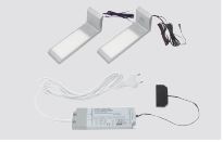 2000524 2-er Set, Anbauleuchte IIlED Angle