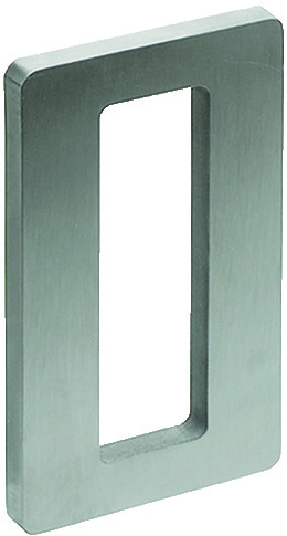 55470_11 Griff Edelstahl zum Kleben, Höhe 6mm