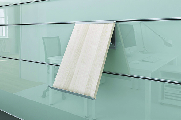 50-793-45_2 Wall System - Buchstütze / Präsentationsregal