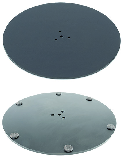 52_140_15 Fußgestell für Tischsäule Schwarz