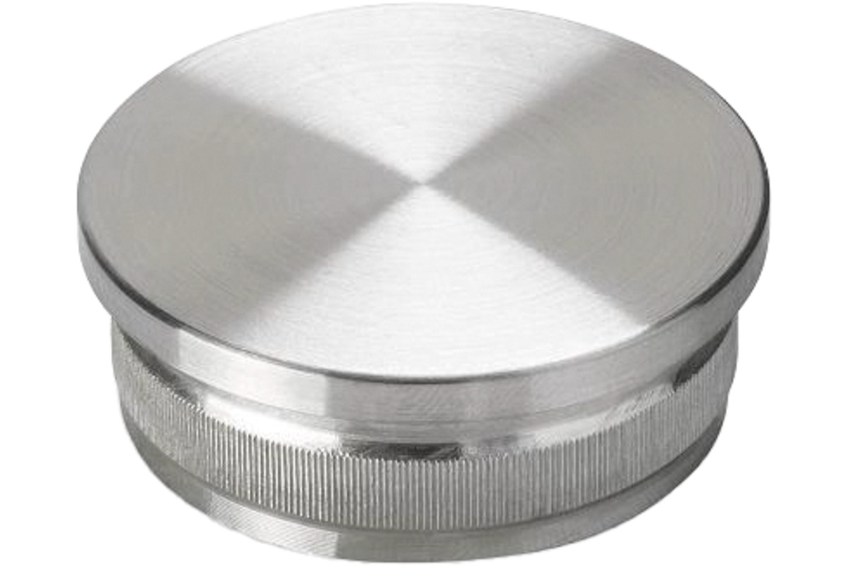 Endkappe zu Handlauf Edelstahlrohr D42,4mm