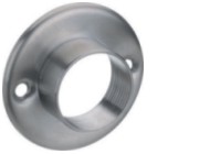 50_740_05-25 Edelstahl Schrankrohrlager für sichtbare Befestigung