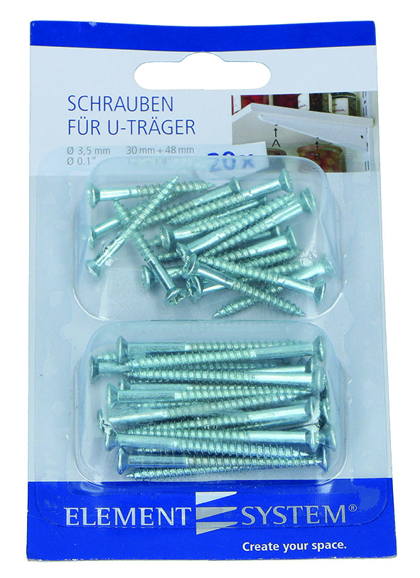 5242051 Schrauben für U-Konsolen (VE40 Stück)