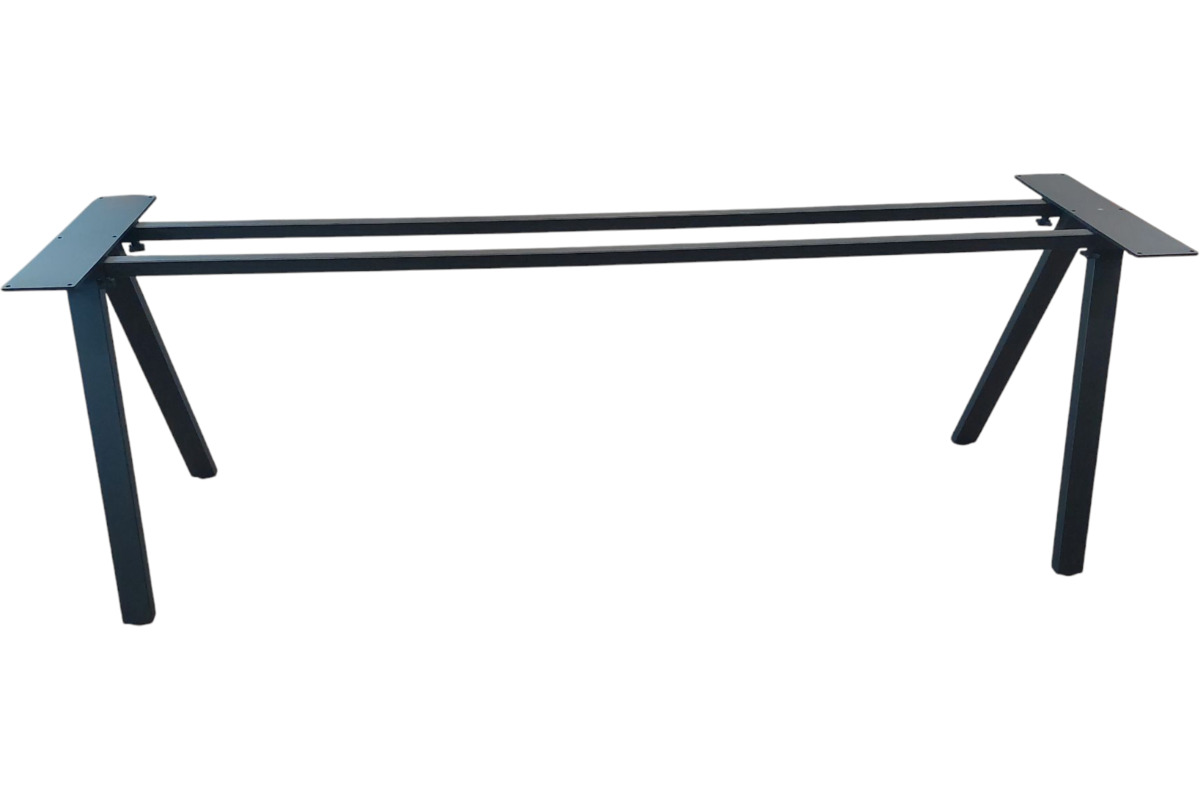 Tischgestell Schwarz (RAL9005) HÜBA Agile T, Höhe 730mm