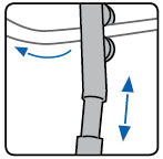 vario_teleskop6005_02 Vario-Teleskop-Schiebeleiter Edelstahl Modell 6005