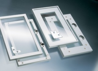 titel_ohne Glasbohrungen für Gläser Alumniumrahmen
