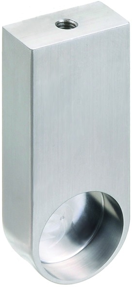 50_740_16 Edelstahl Schrankrohr - Endlager