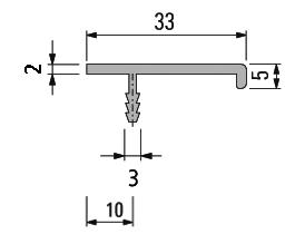 69902066_z1_web Griffleisten Typ G, Lagerlängen 2500mm, Aluminium EV1