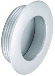 4243101 Muschelgriff rund, gewölbter Rand, Aluminium eloxiert (Auslaufartikel)