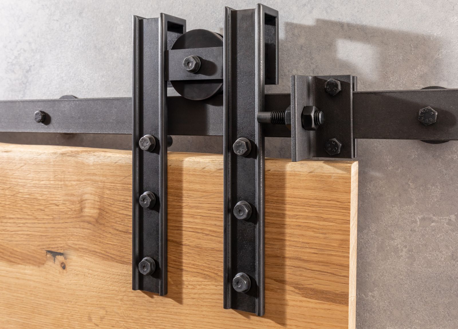 sb_0004_01 Schiebetürbeschlag-Set SB0004 für Holztüren Dicke 30-50mm