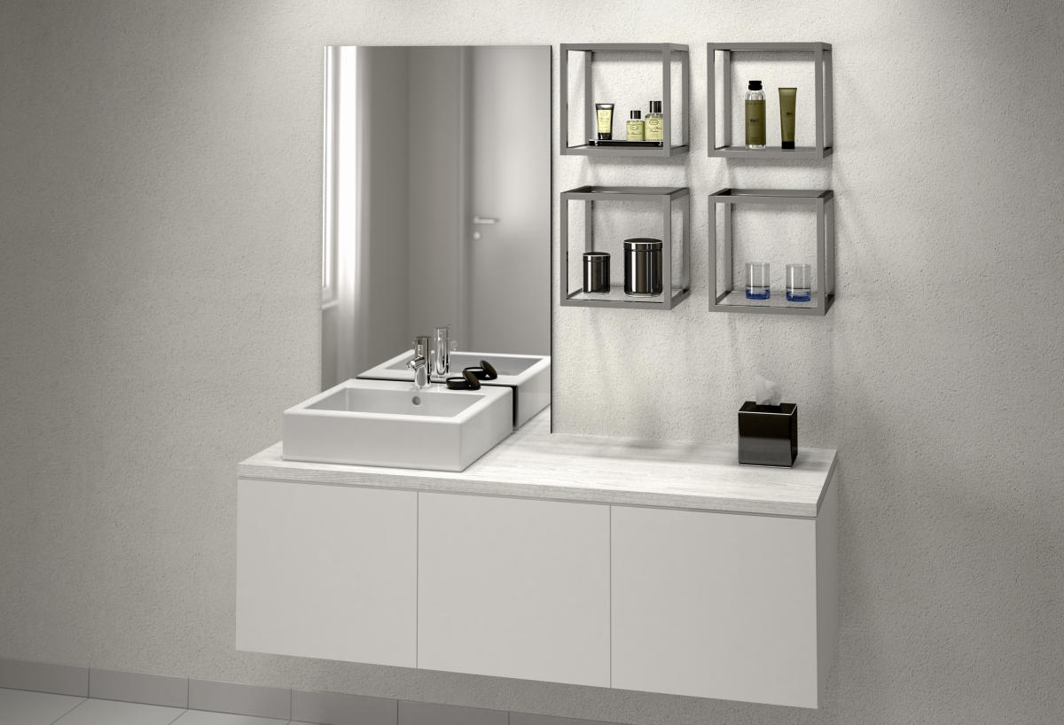 amb_04 Glasböden satiniert zu Regal ONE