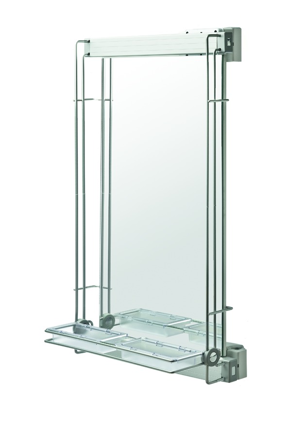 5079526-27 Spiegel, ausziehbar und drehbar