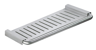 2120070671 Duschablage Edelstahl matt