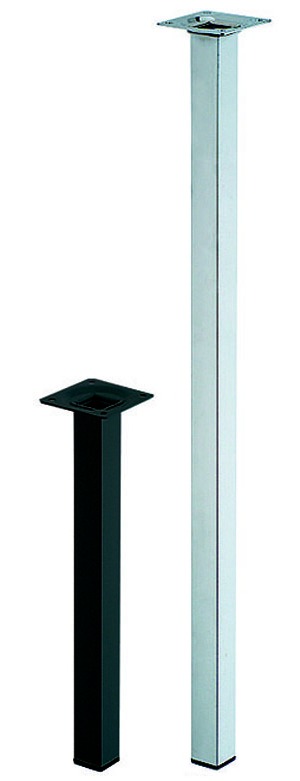 52_107_111 Tischbeine quadratisch 25x25mm - Einzelfüße