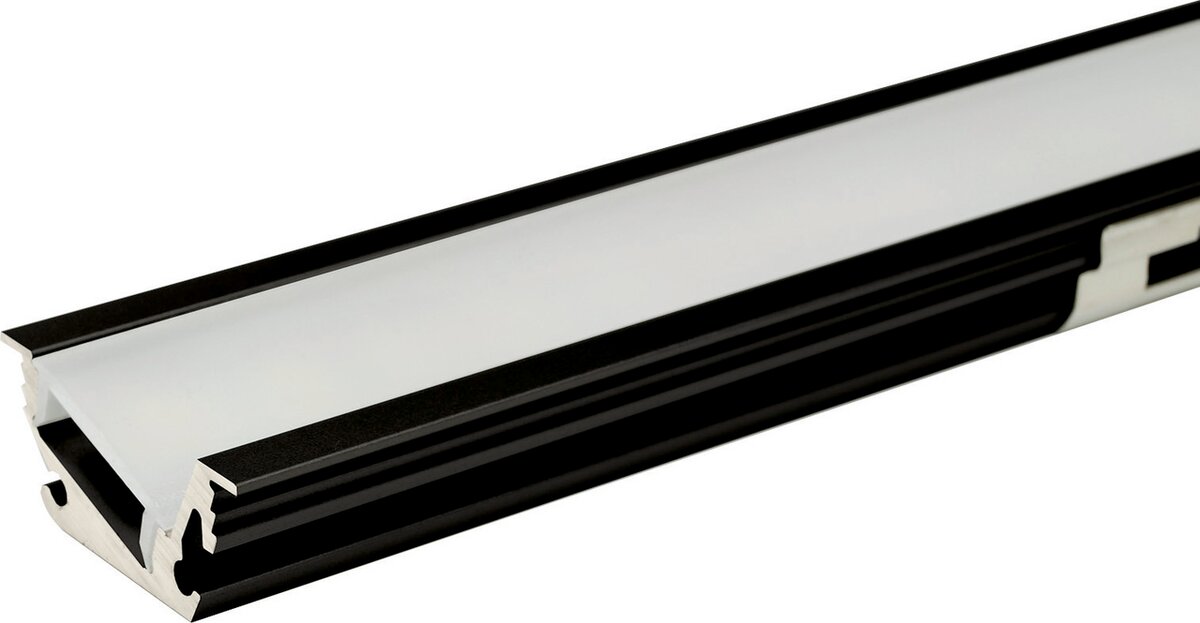 MEC Venice Mini Leuchtenprofil Schwarz (Länge 2500mm) MEC Venice Mini Leuchtenprofil Schwarz (Länge 2500mm)