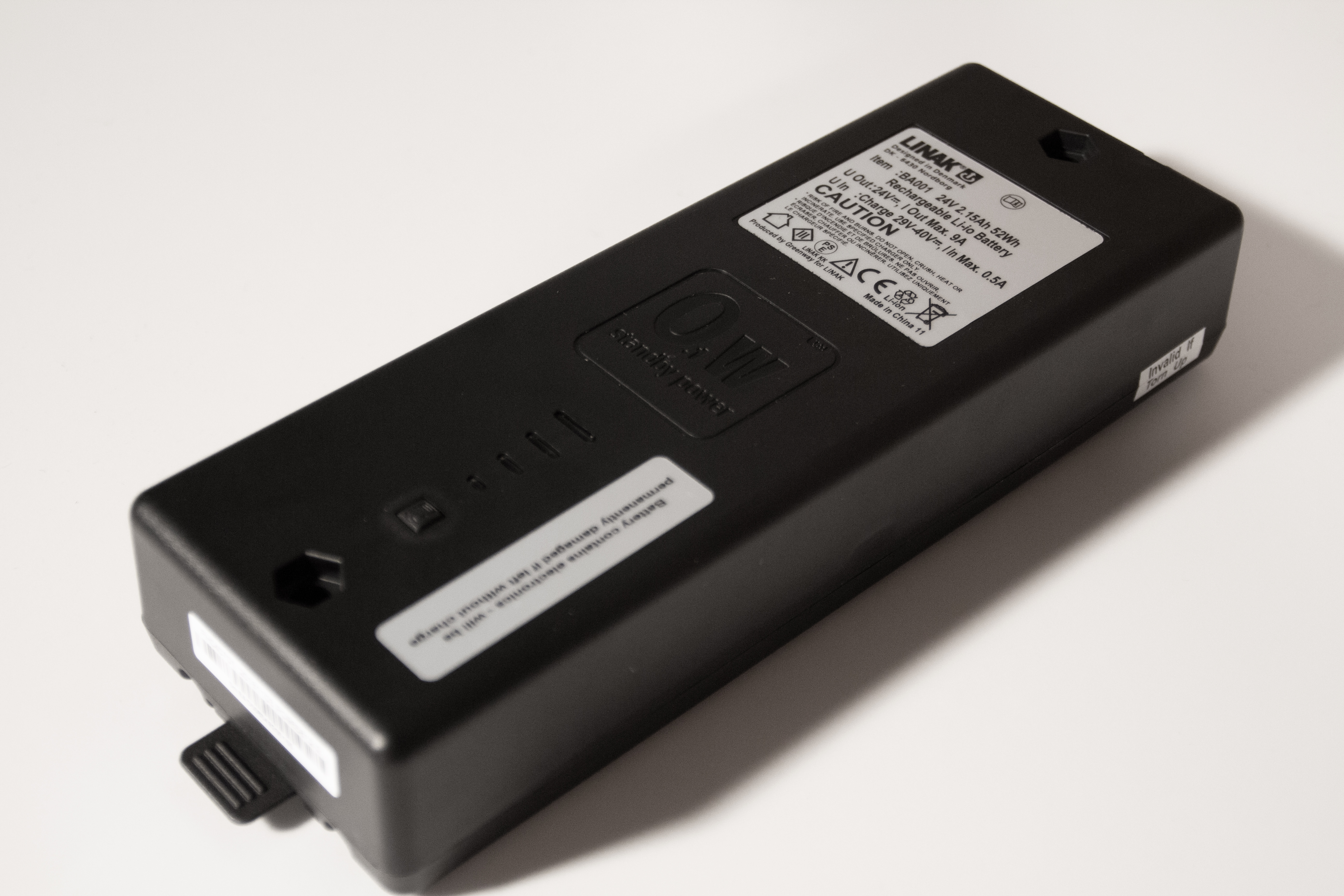 schwarzesding Akkubox mit Ladekabel