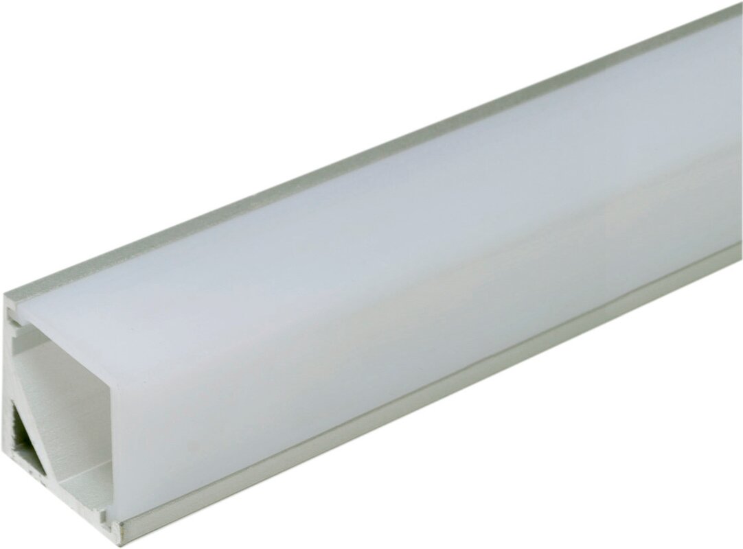 Mec Quattro Mini Leuchtenprofil inkl. Abdeckung, Länge 2500mm Mec Quattro Mini Leuchtenprofil inkl. Abdeckung, Länge 2500mm