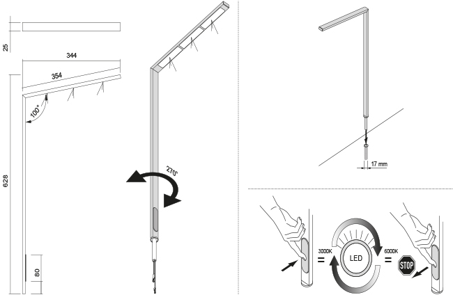 2000082_Abmessungen_Montage Abmessung/ Montage