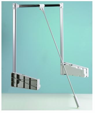 90-798-78qUd0itUKiymBo Kleiderlifte HETTICH DUO, Bel. bis 10kg