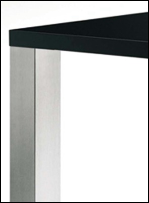 52135_01 Tischbeine eckig 60x60mm - Set a 4 Stück