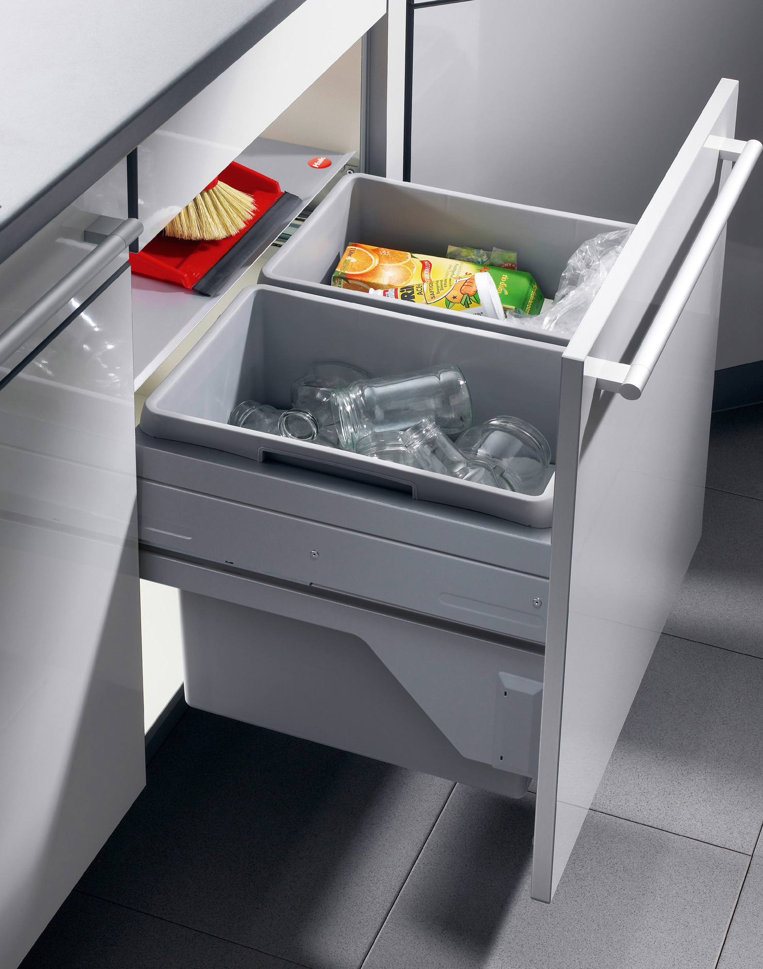 3610-62 Hailo - Abfallsammler Euro Cargo S 60 - 2x30 Liter