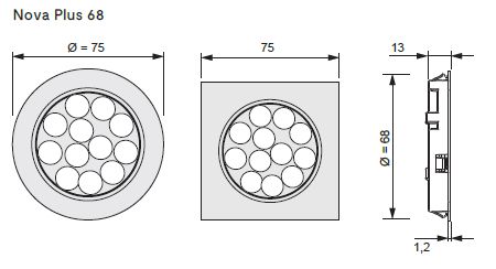 LED Nova Plus Emotion, 12 Volt - 3,0 Watt