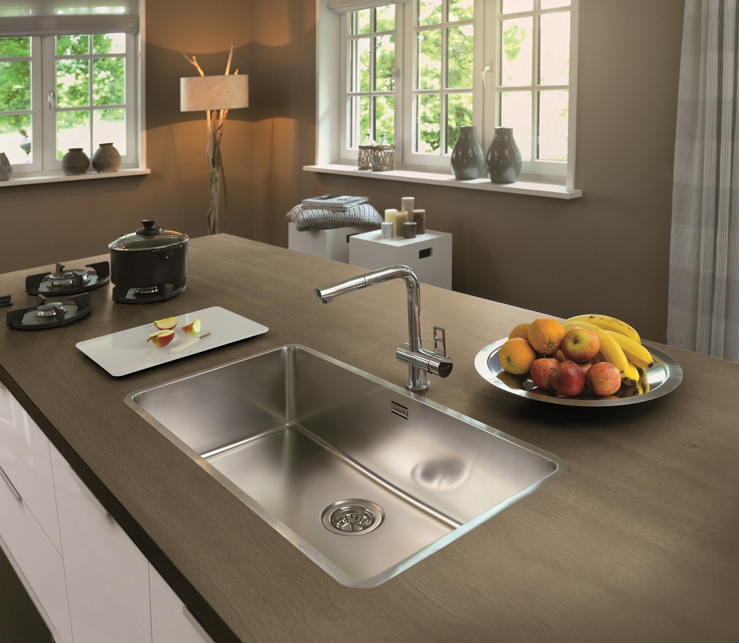 Ohio-80x42-image Spüle Ohio Einzelbecken Edelstahl Seidenglanz