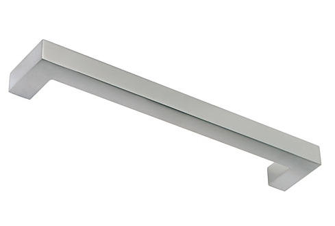 63502406 Möbelgriff Square 10x10mm Edelstahl-Optik
