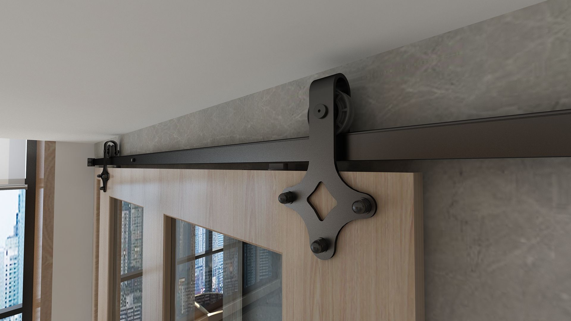 Close-up-view-of-Navigator-2-01-002 Schiebetürsystem Navigator W2