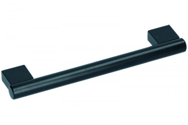 Relinggriff Edelstahl Schwarz Durchmesser 12mm, Höhe 30mm