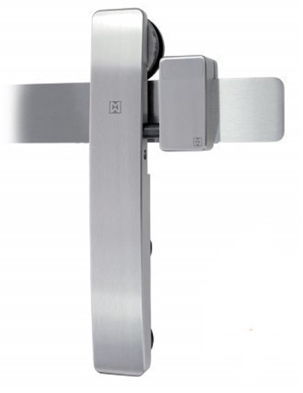Schiebetürbeschlag Purist - Set für Glastüren mit Stärke 8-12mm